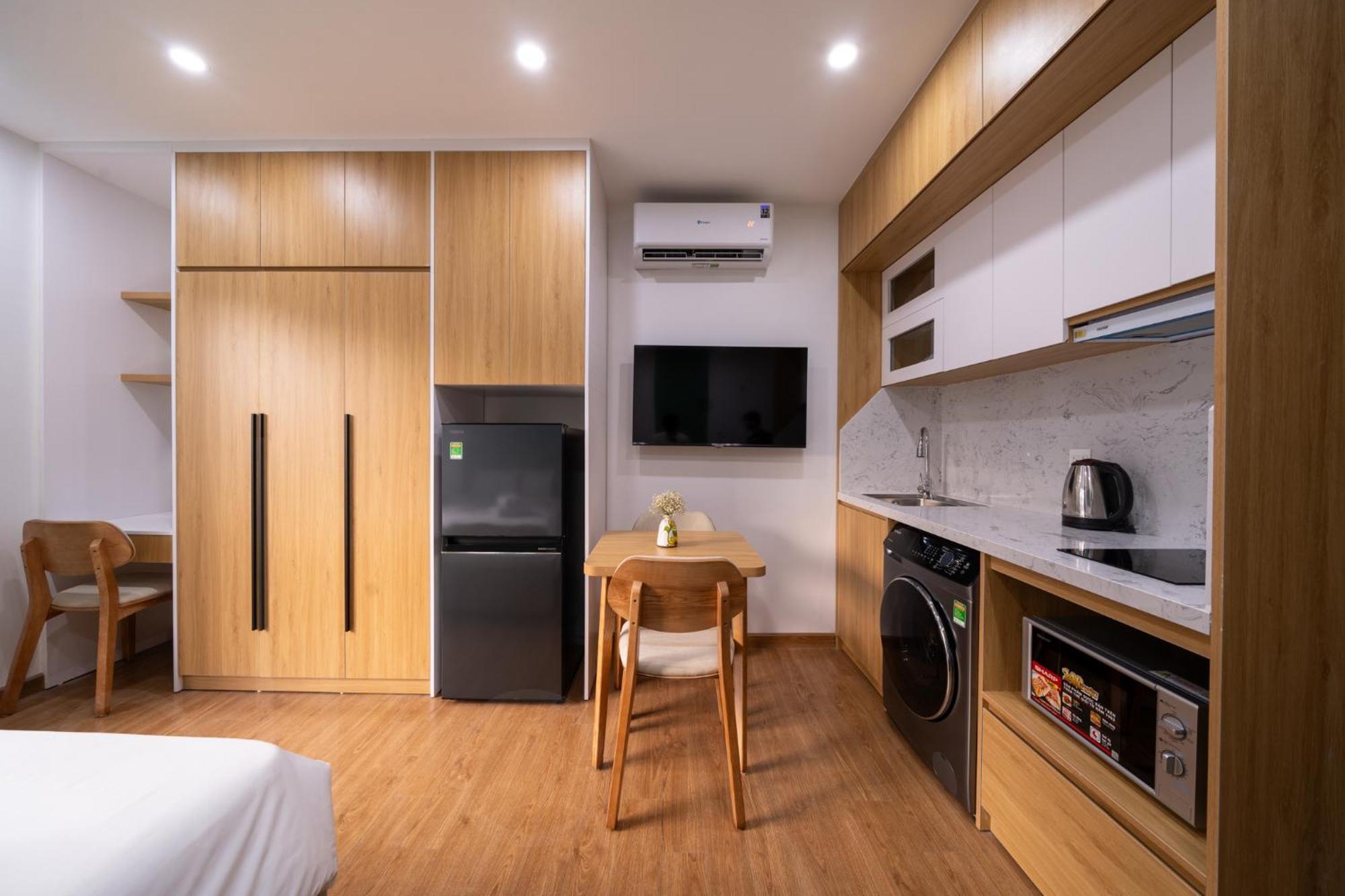 Moonlit Serviced Apartment Hanoi Bagian luar foto