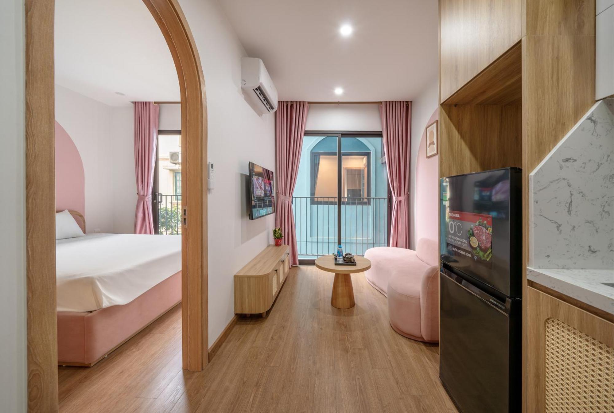 Moonlit Serviced Apartment Hanoi Bagian luar foto